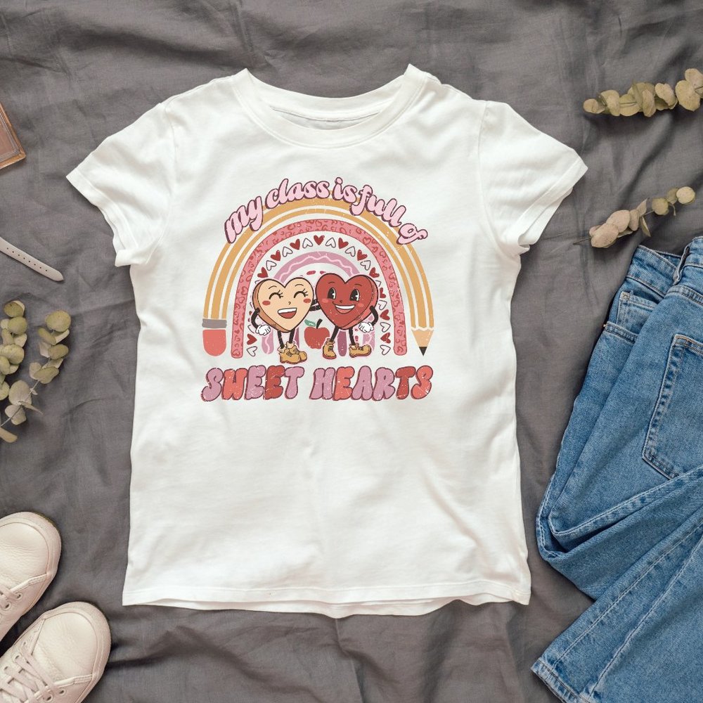 Teacher Valentine's Day T-shirt